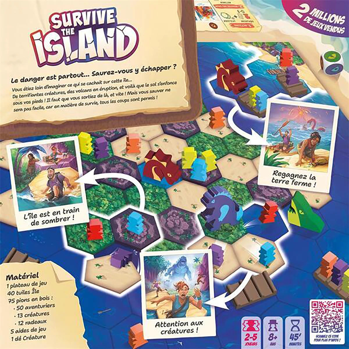 L’Île en fuite – Jeu d’aventure, parcours et survie