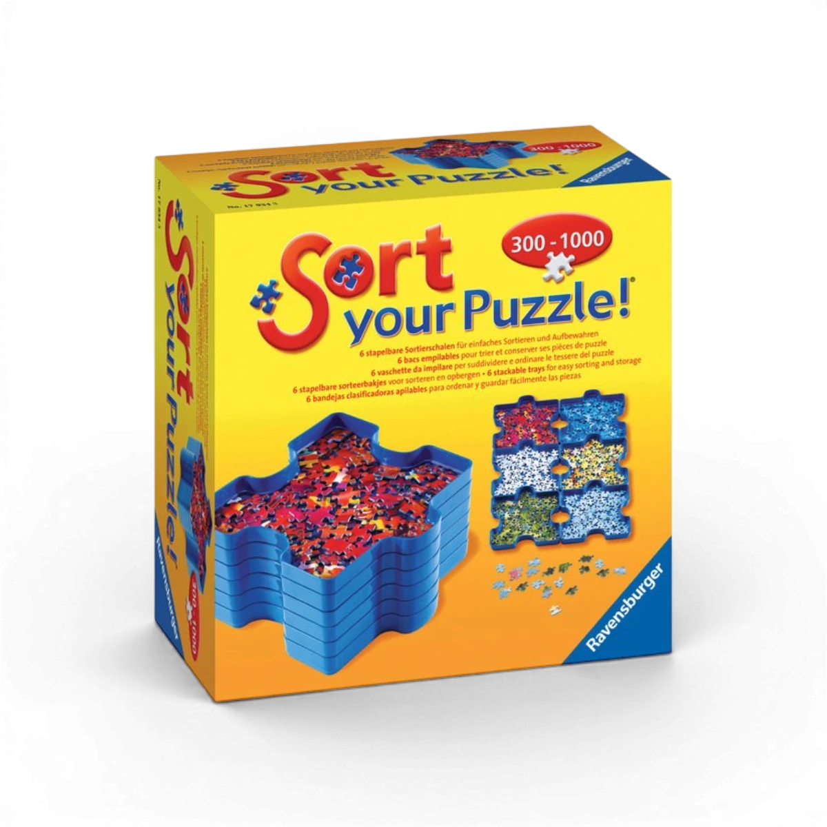 Trieur puzzle 6 bacs