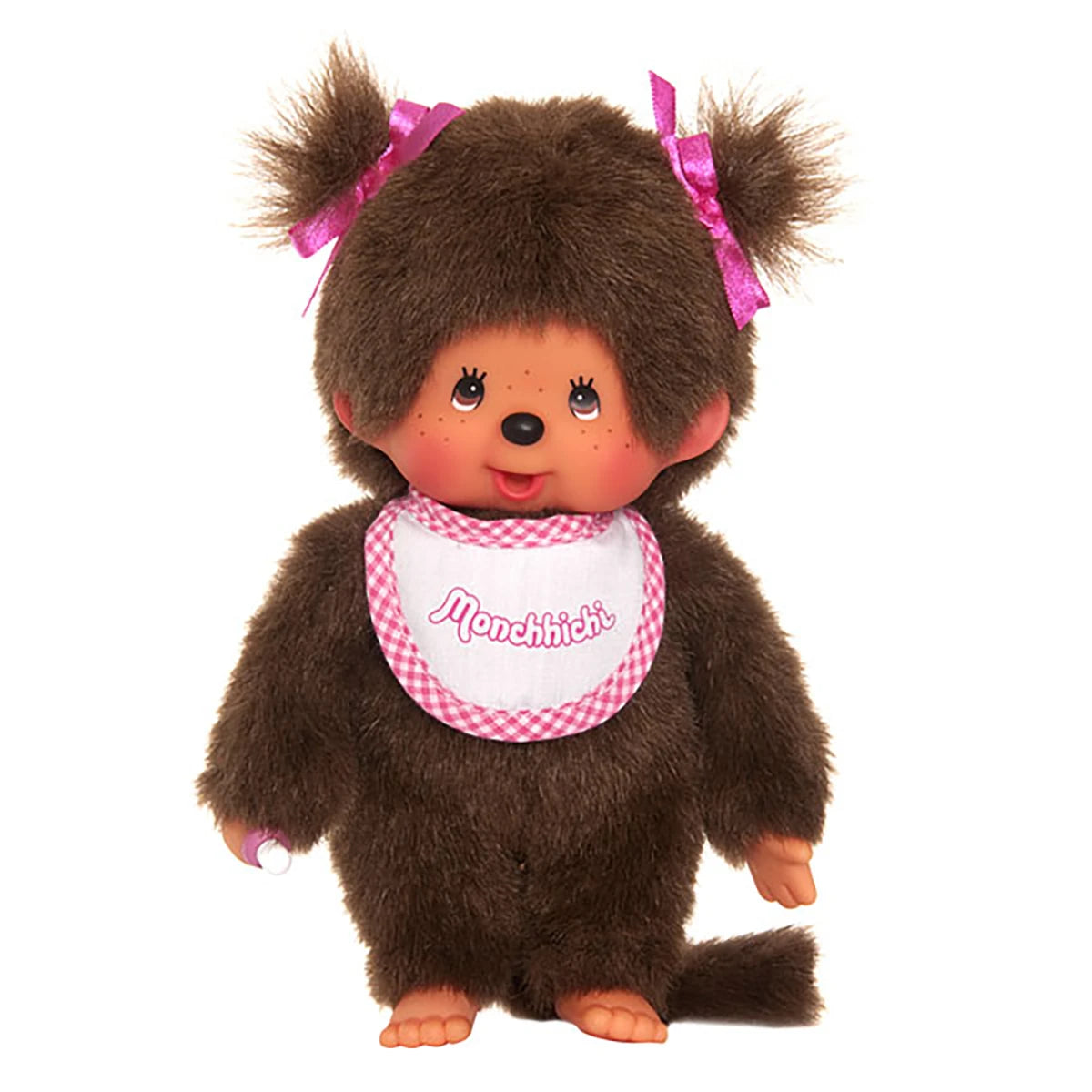 Peluche Monchhichi fille 20cm