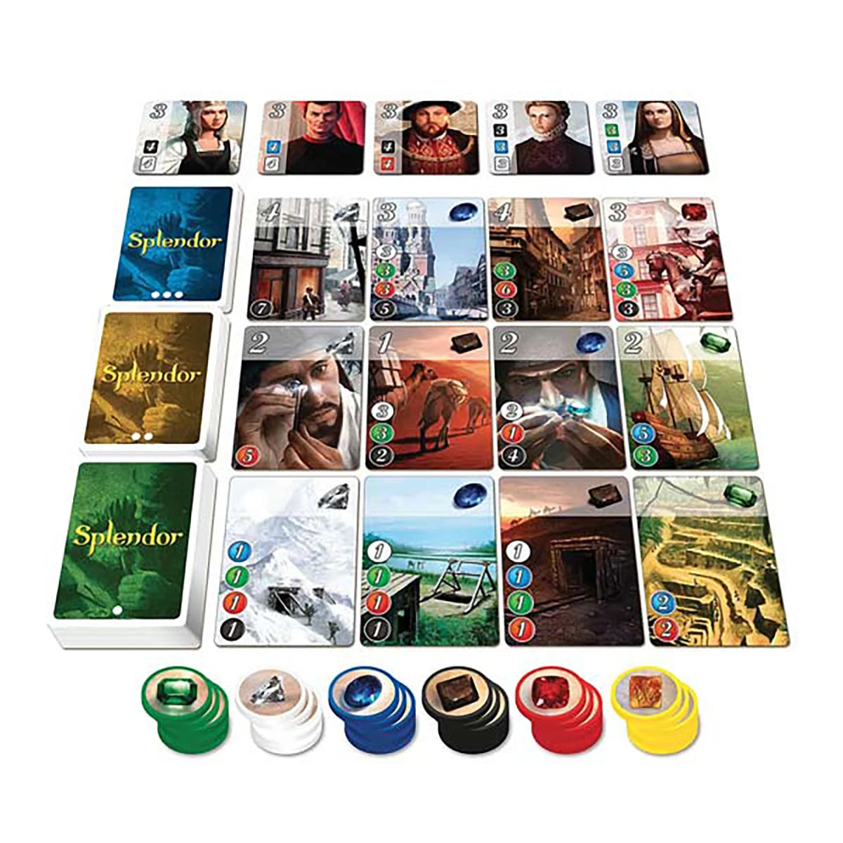 Splendor – Jeu de stratégie développement et gestion