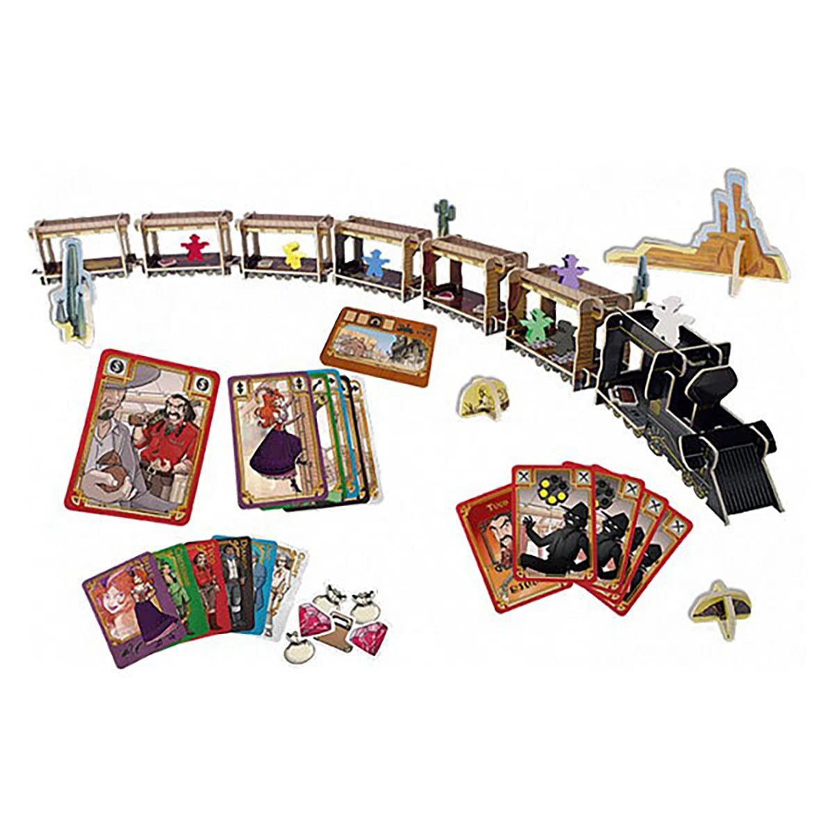 Colt Express – Jeu d’ambiance stratégie et programmation