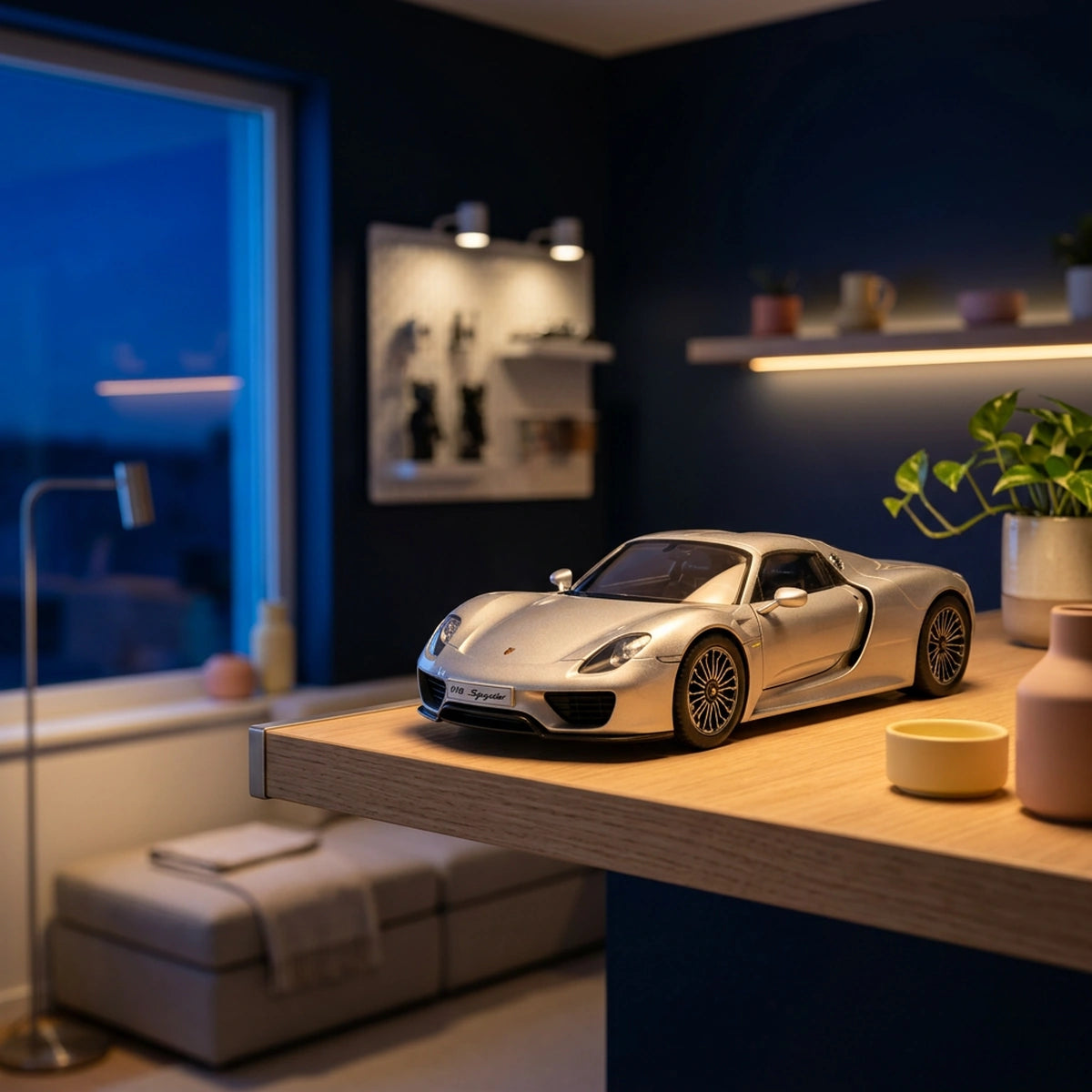 Maquette Porsche 918 Spyder (1/24 – 129 pièces)