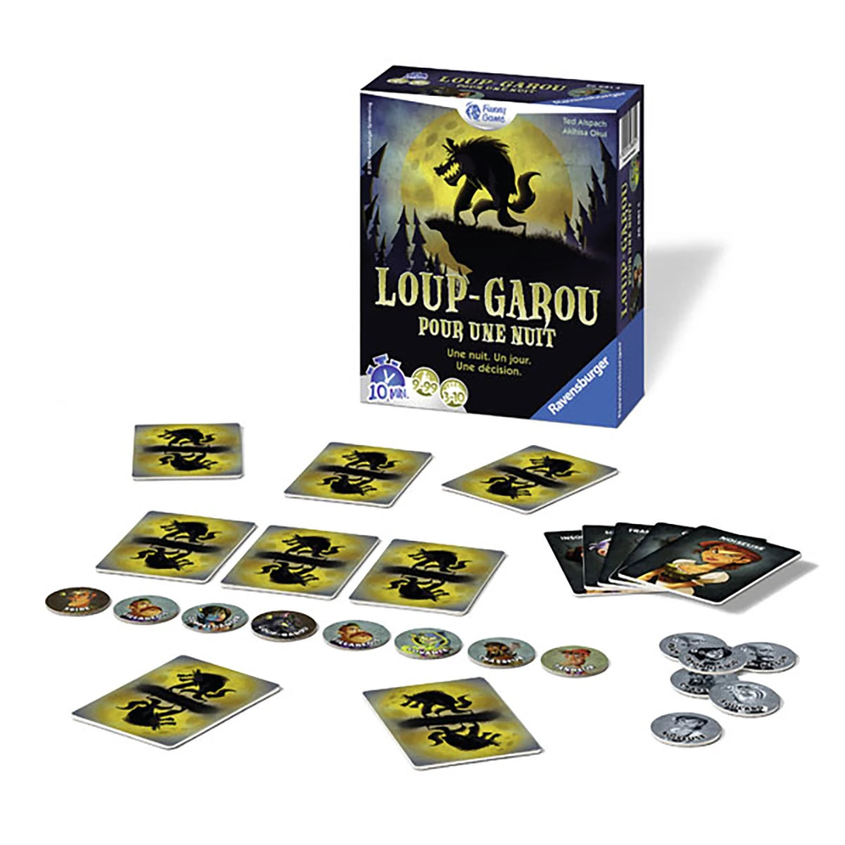 Loup-Garou pour une Nuit – Jeu d’ambiance bluff et rapidité
