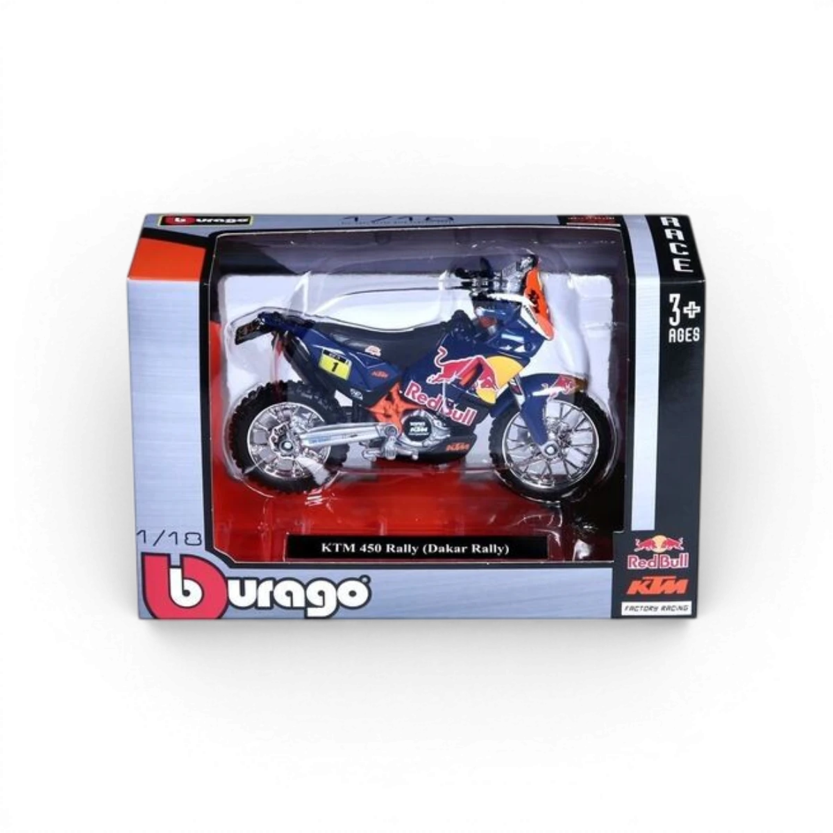 Voiture Bburago Red Bull 1:18 (modèle aléatoire)