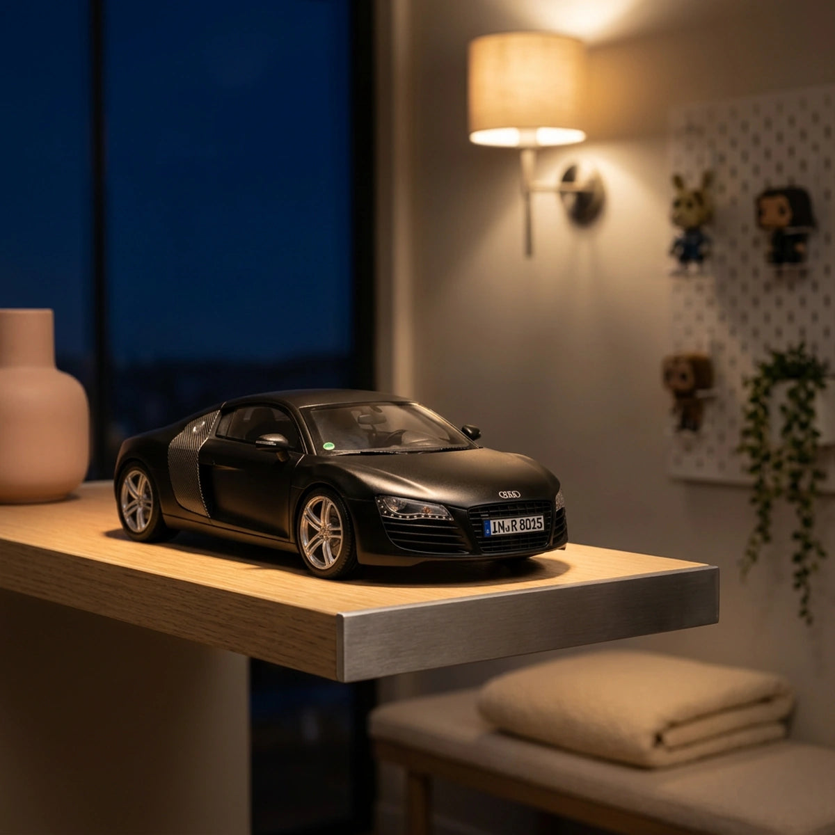 Maquette Audi R8 (106 pièces)