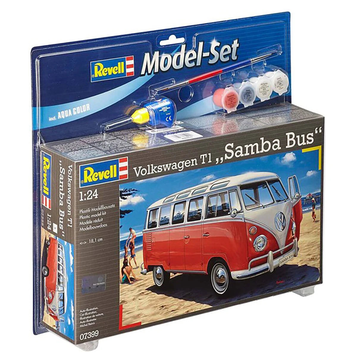 Maquette Volkswagen Samba Bus (1/24 – 173 pièces)