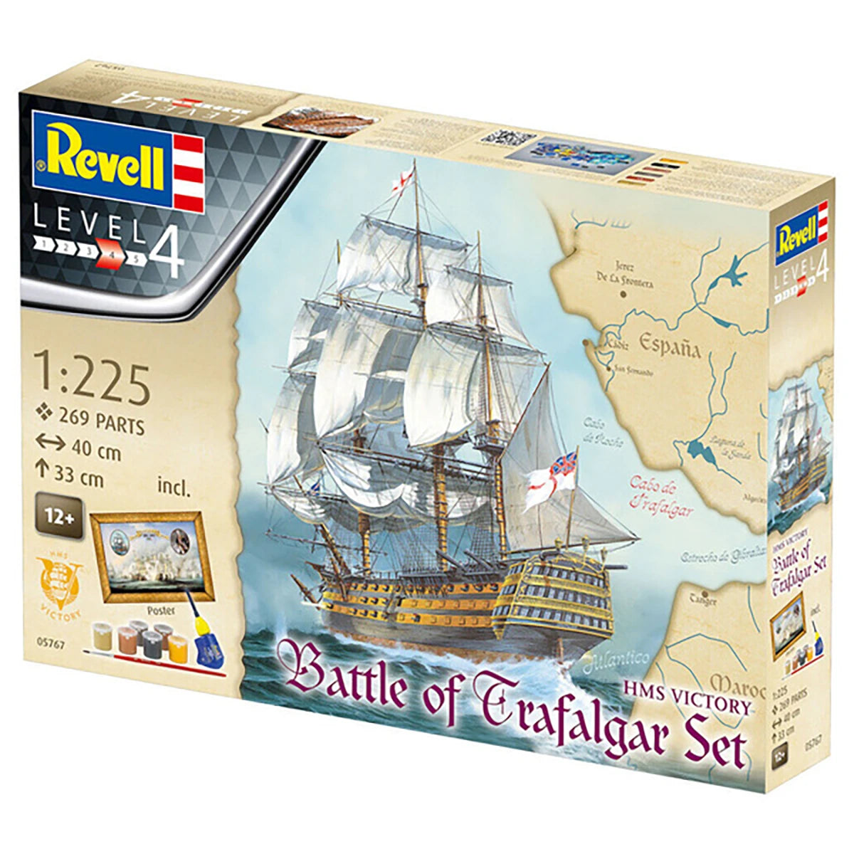 Maquette HMS Victory Trafalgar (269 pièces)
