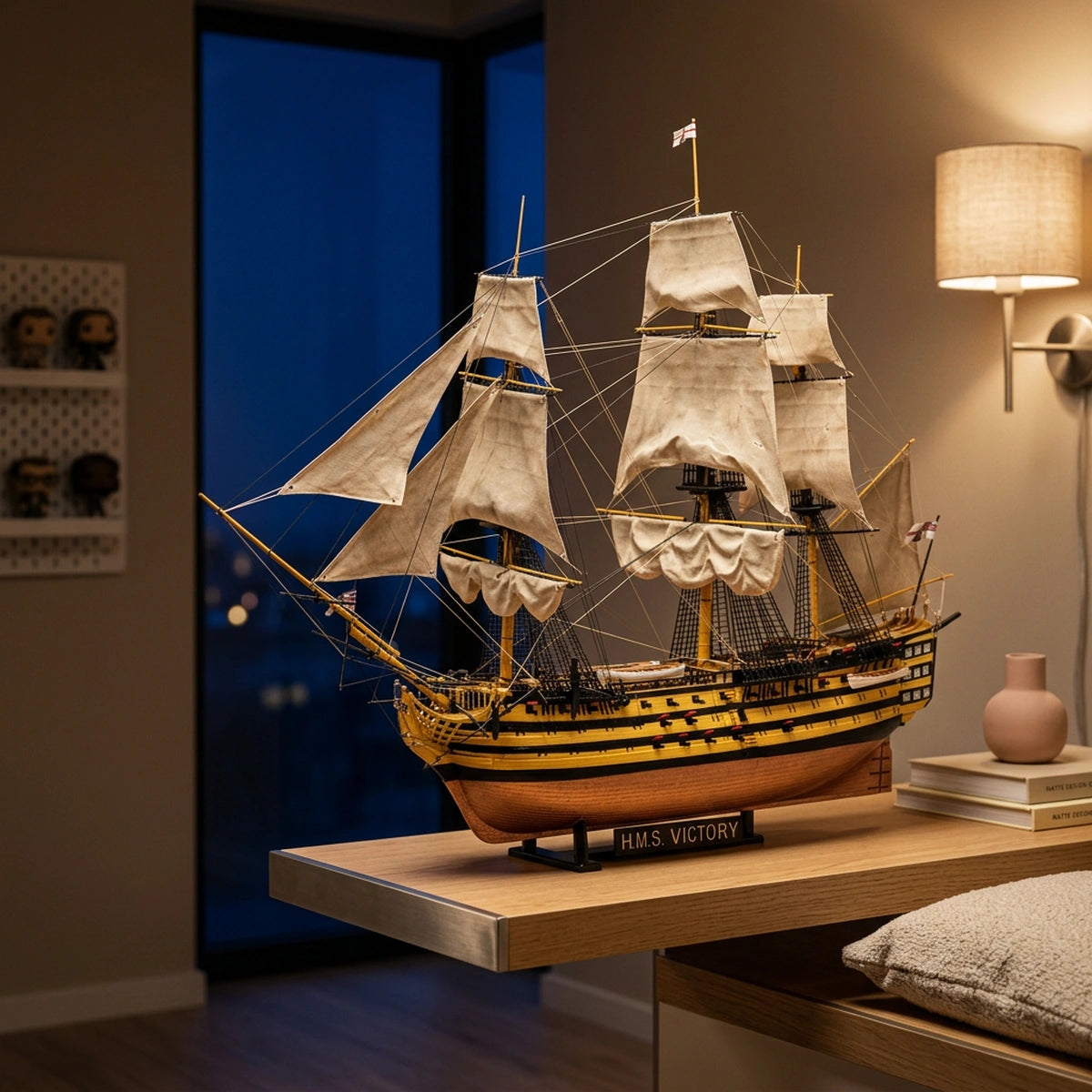 Maquette HMS Victory Trafalgar (269 pièces)