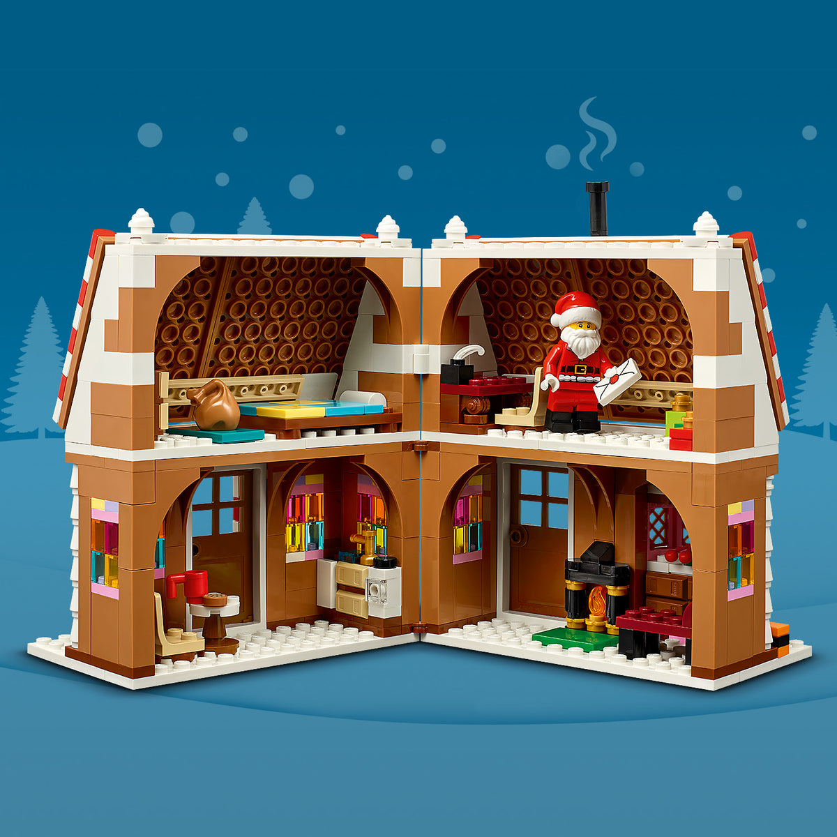 40809 - LEGO® ICONIC - La maison en pain d’épices festive