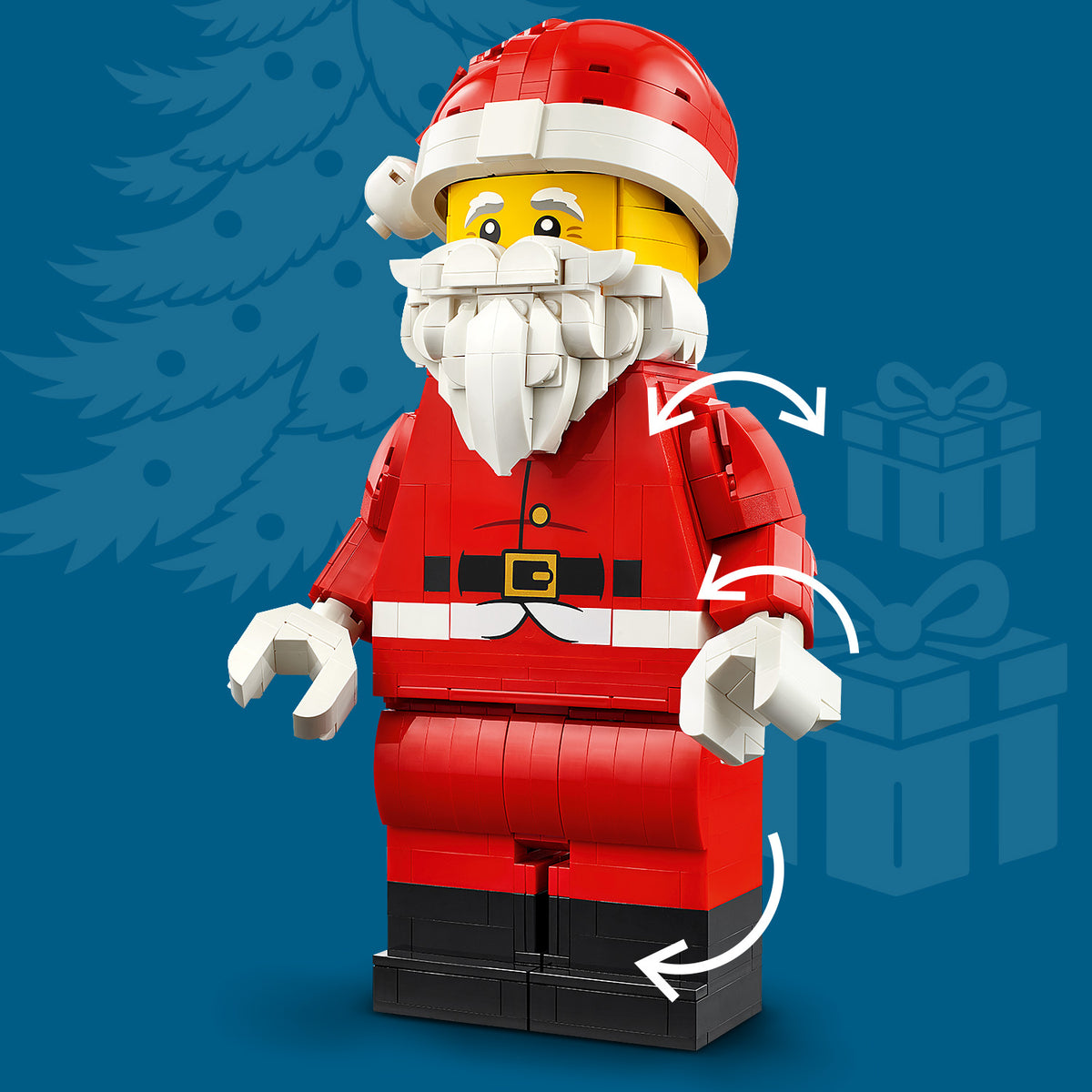 40820 - LEGO® ICONIC - Minifigurine du Père Noël grand format