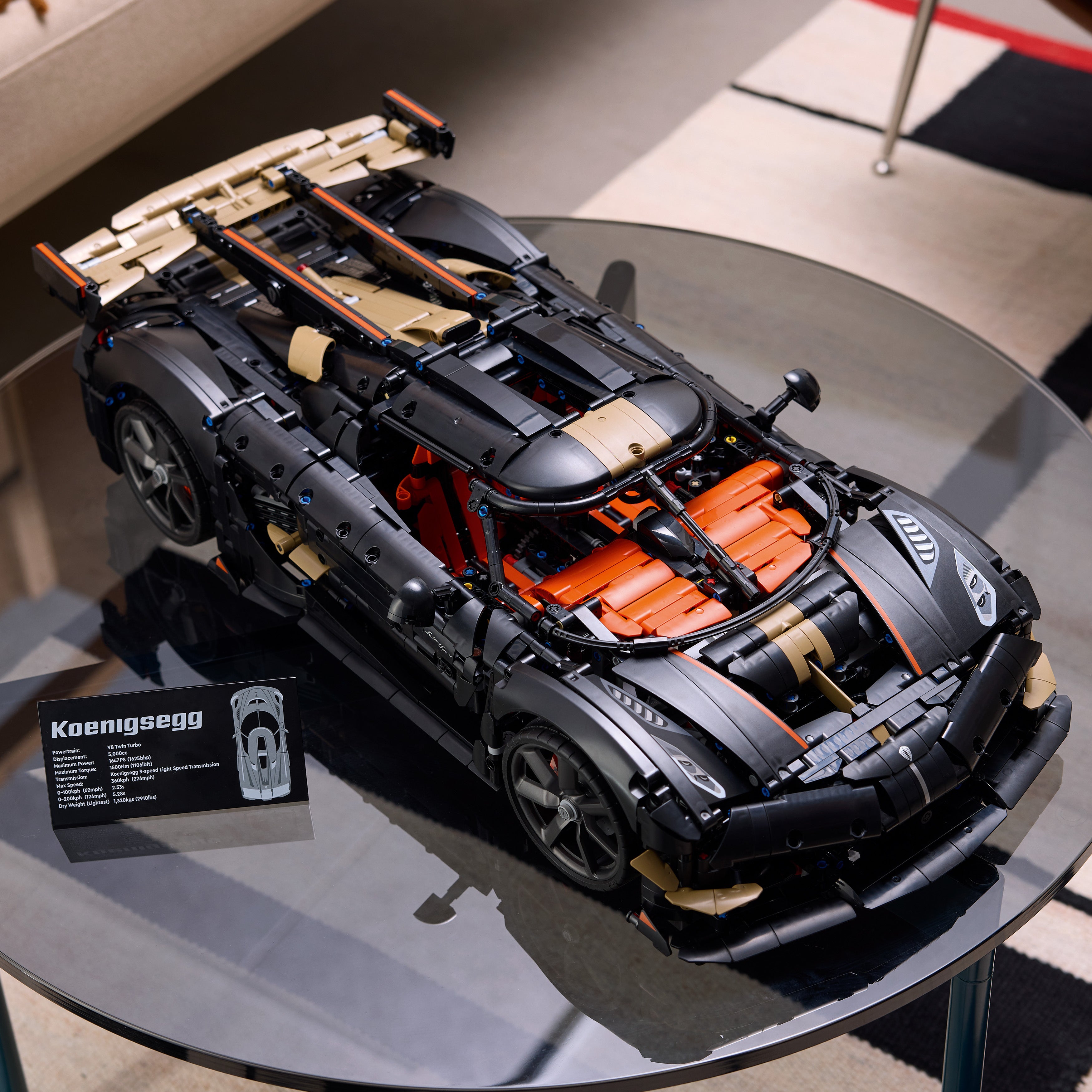 42232 - LEGO® Technic - Megacar Sadair's Spear de Koenigsegg