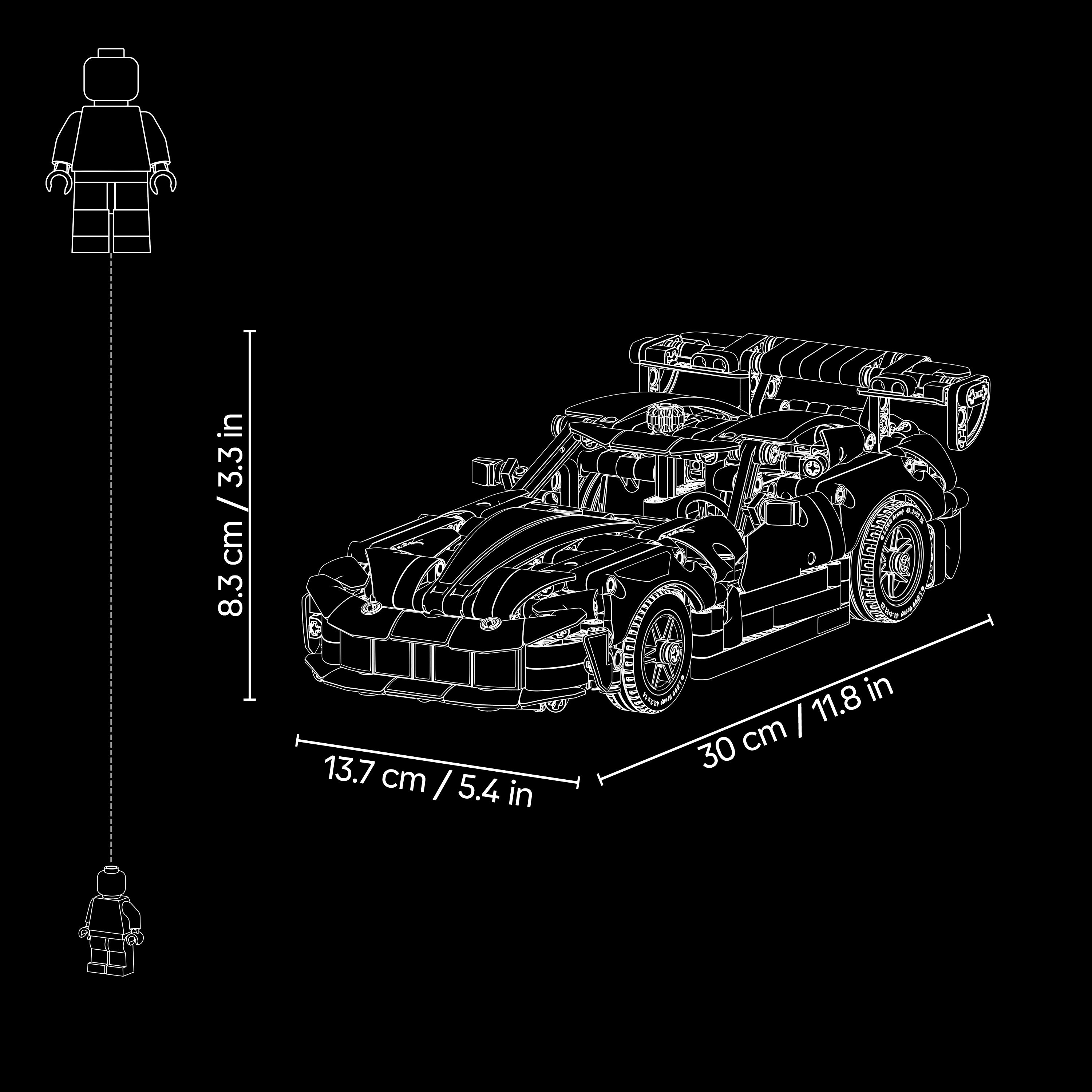 42234 - LEGO® Technic - Voiture de Sport Dodge Viper GTS-R