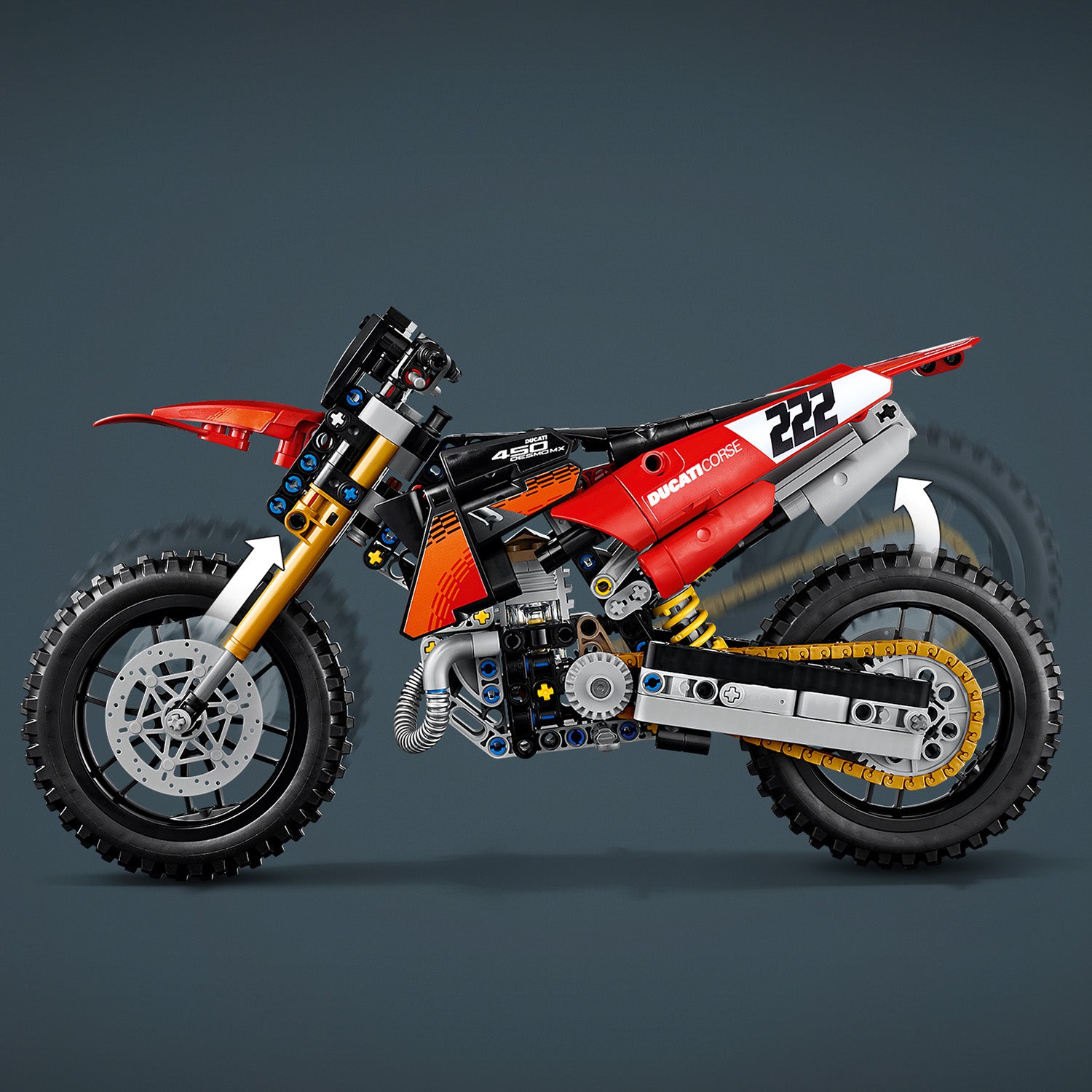 42238 - LEGO Technic - La Moto Ducati Desmo450 MX Factory