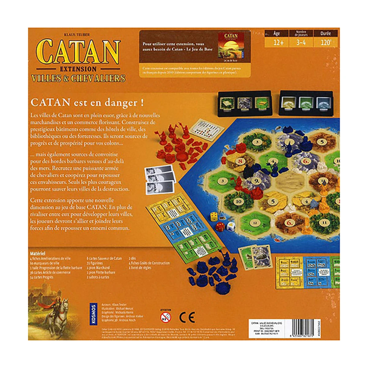 Catane Villes et Chevaliers – Extension stratégie et guerre