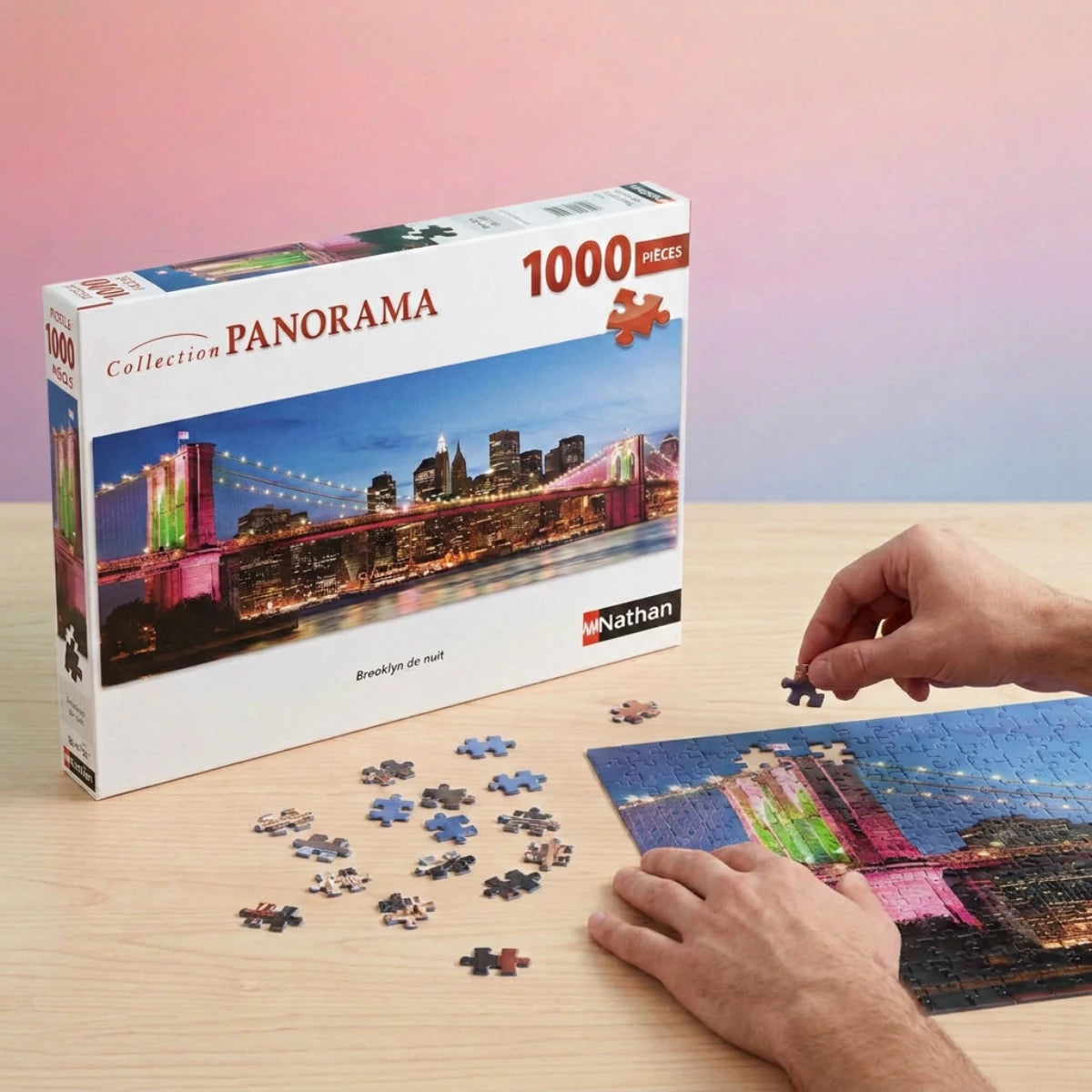 Puzzle 1000 pièces (modèle aléatoire)