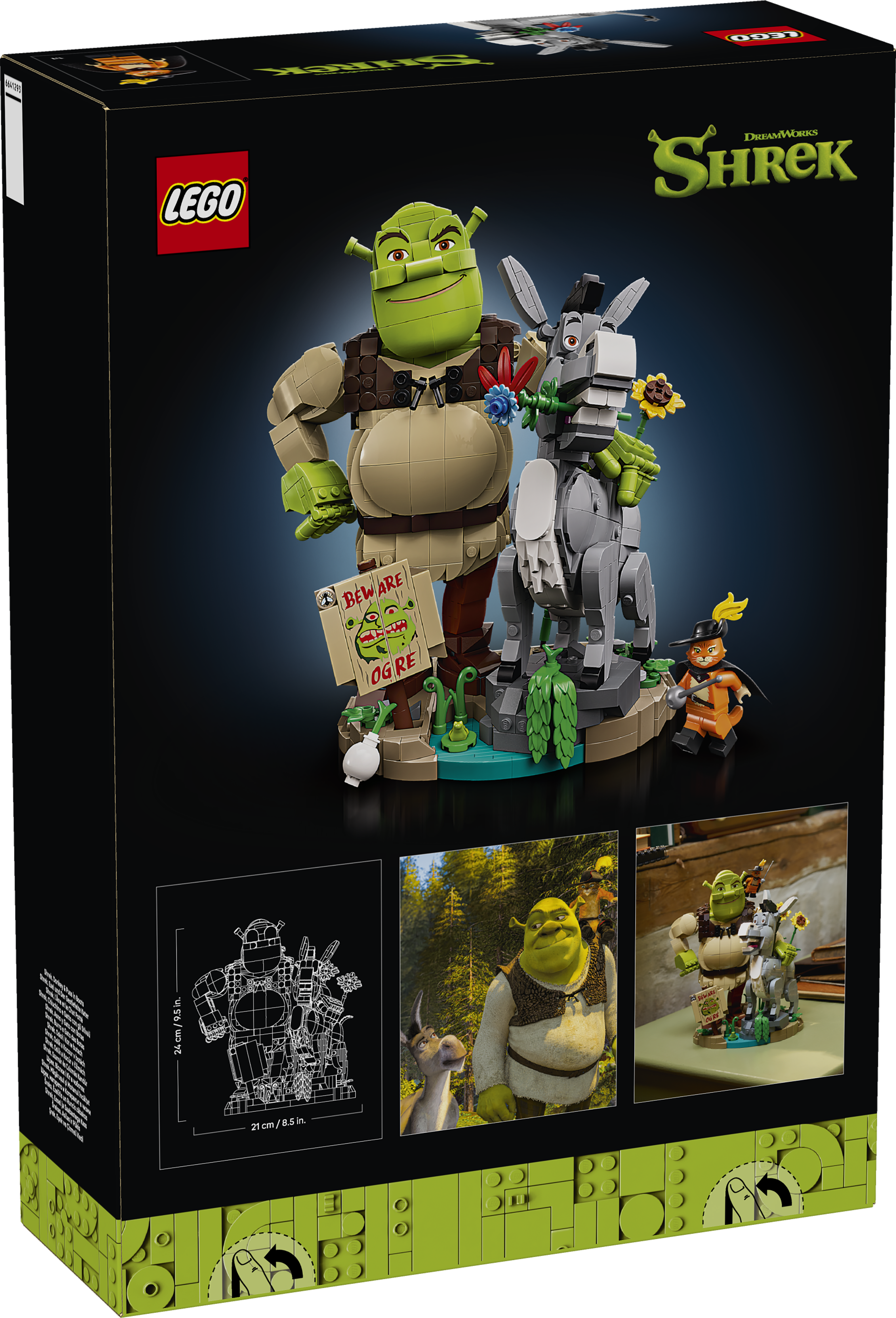 72423 - LEGO® Shrek - Shrek, l’Âne et le Chat Potté