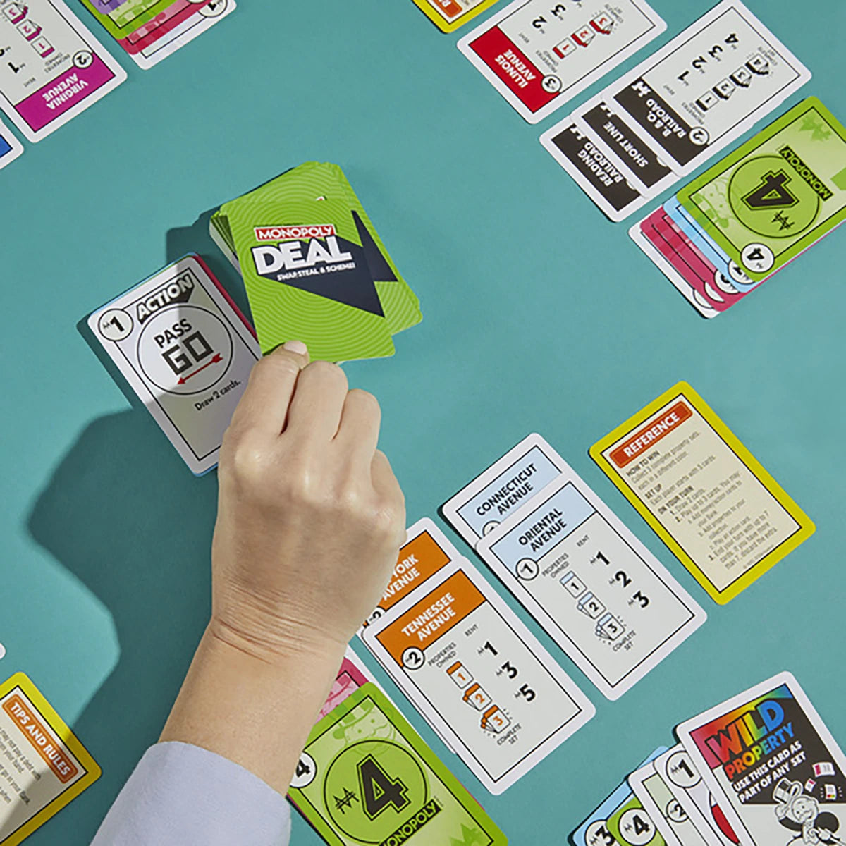 Monopoly Deal – Jeu de cartes stratégie et hasard