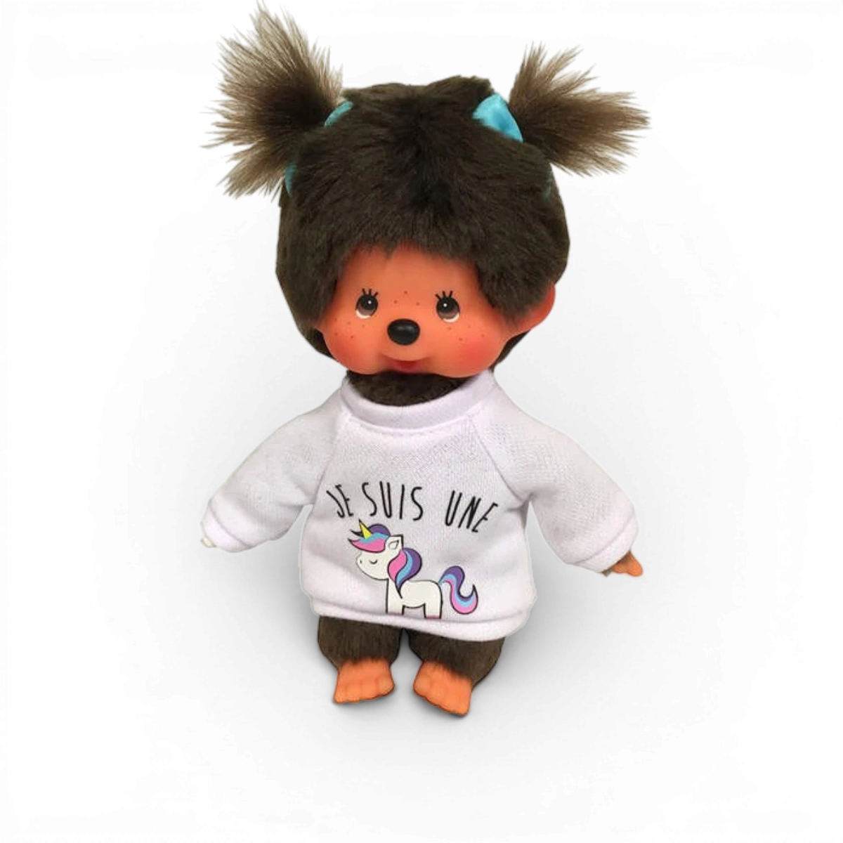 Peluche Monchhichi sweat 20cm