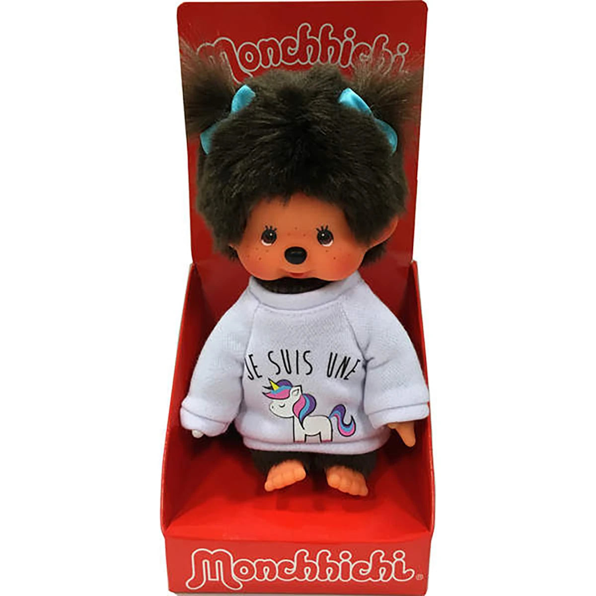 Peluche Monchhichi sweat 20cm