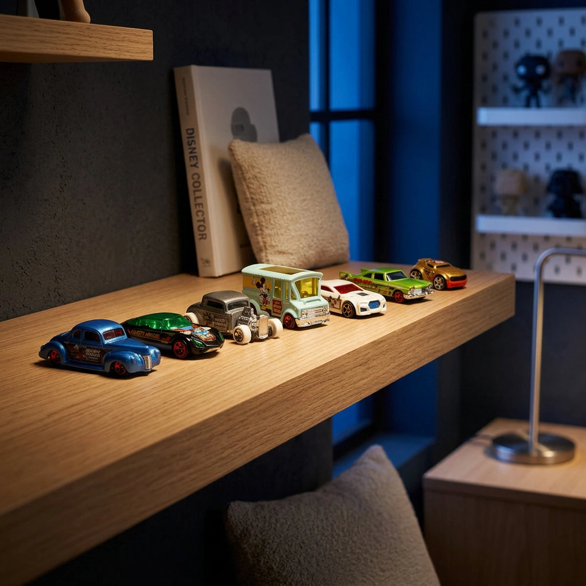Voiture Hot Wheels personnages 1:64 (modèle aléatoire)