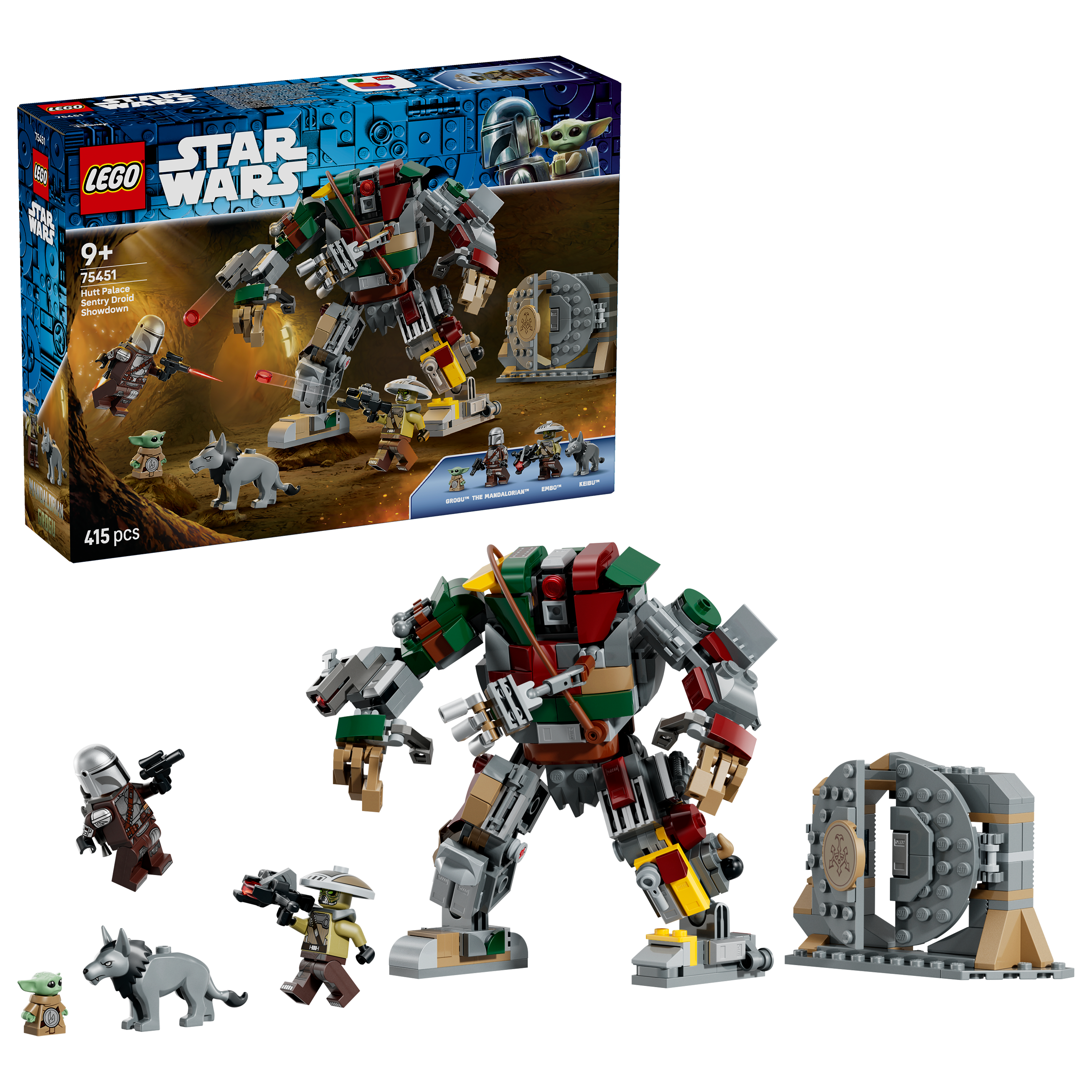 75451 - LEGO® Star Wars - L’Attaque du Droïde Sentinelle dans le Palais Hutt