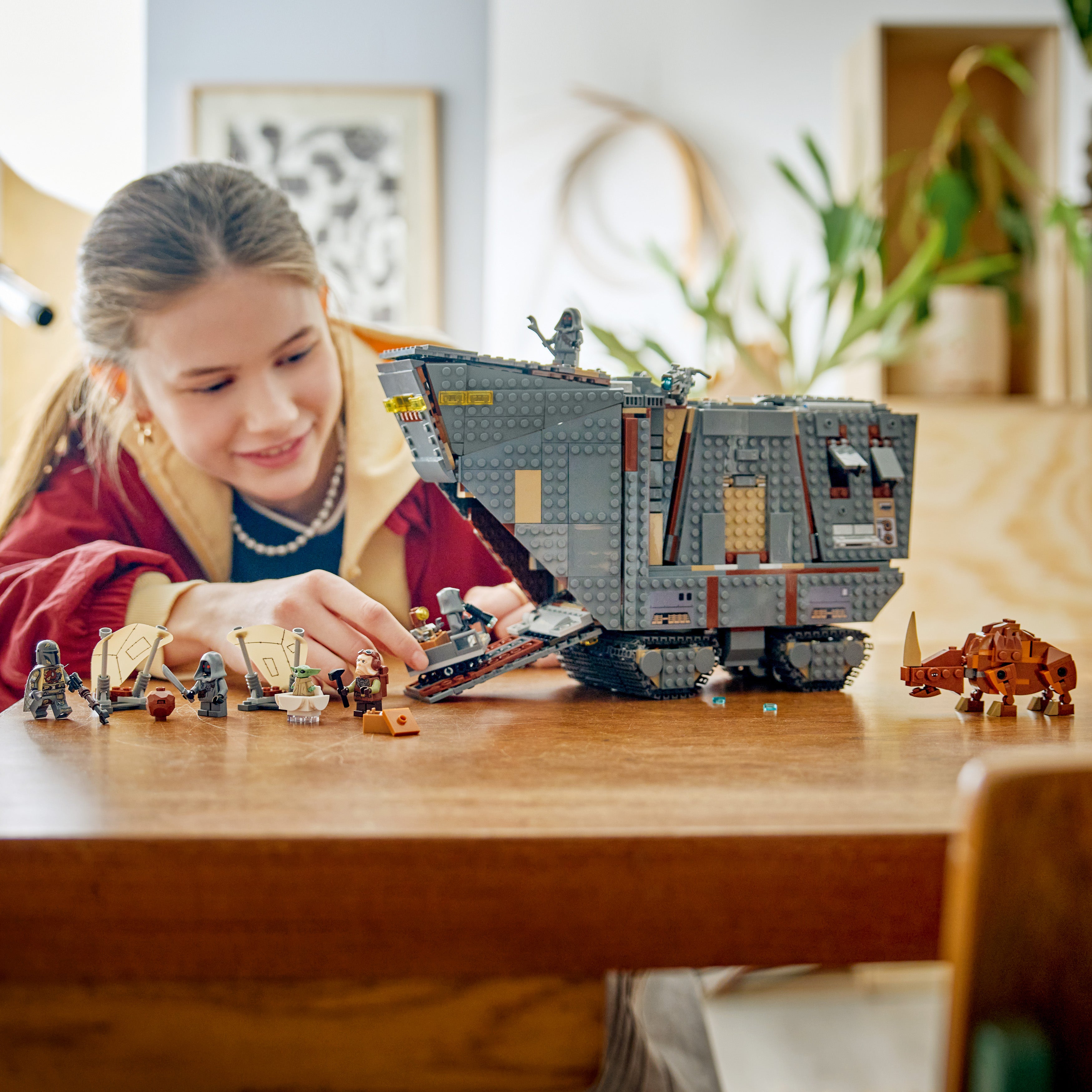 75453 - LEGO® Star Wars - Le Sandcrawler d’Offworld et le Mudhorn