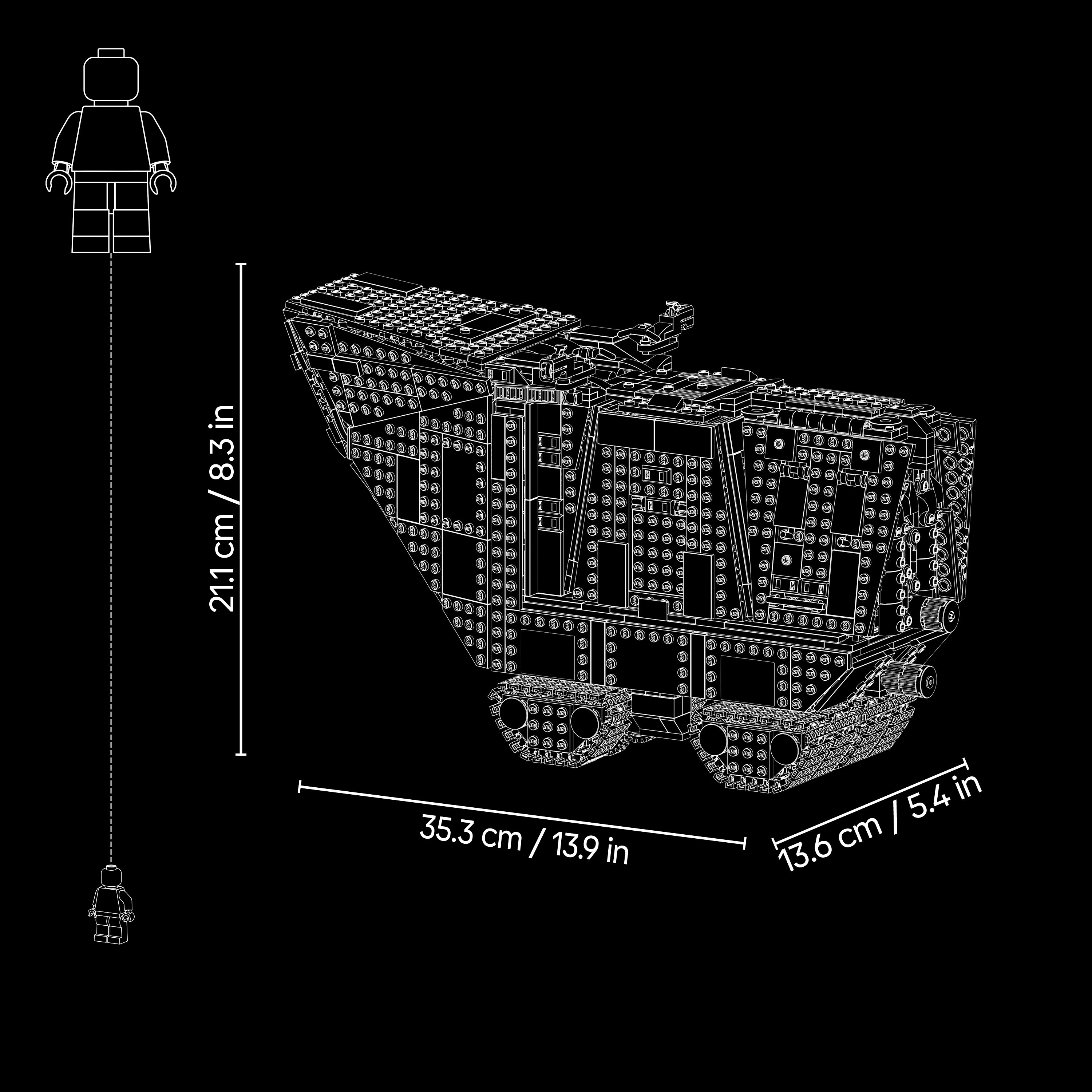 75453 - LEGO® Star Wars - Le Sandcrawler d’Offworld et le Mudhorn
