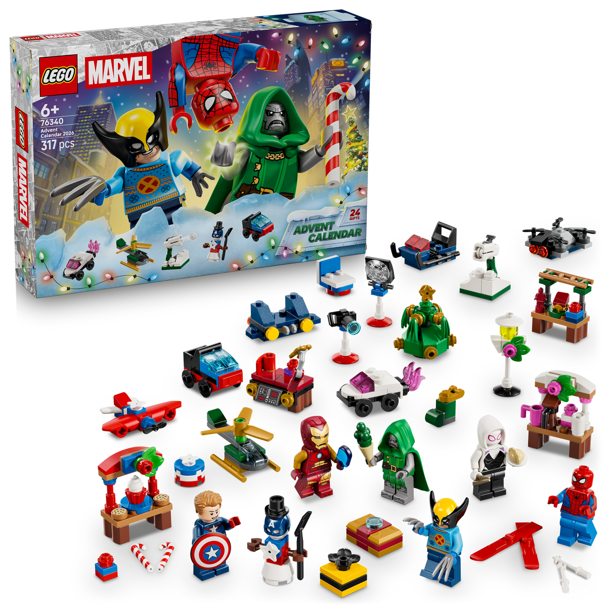 76340 - LEGO® Marvel - Le Calendrier de l’Avent 2026