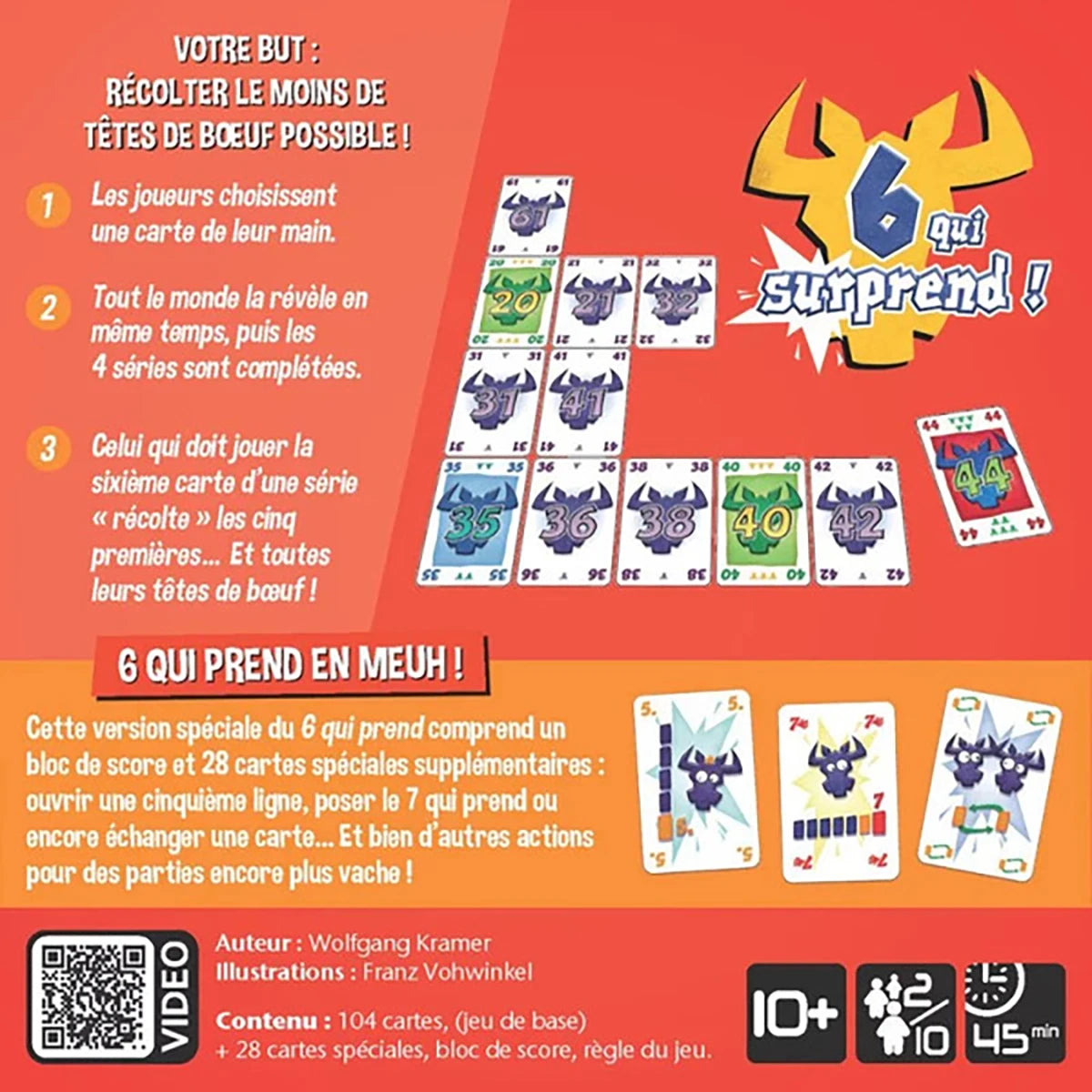 6 qui Surprend – Jeu de cartes stratégie et fun
