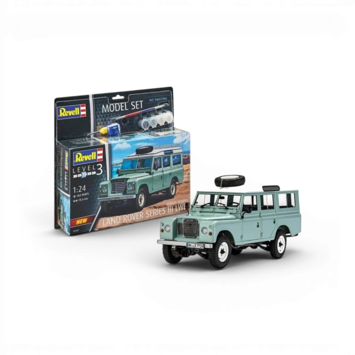 Maquette Land Rover Series III (105 pièces)
