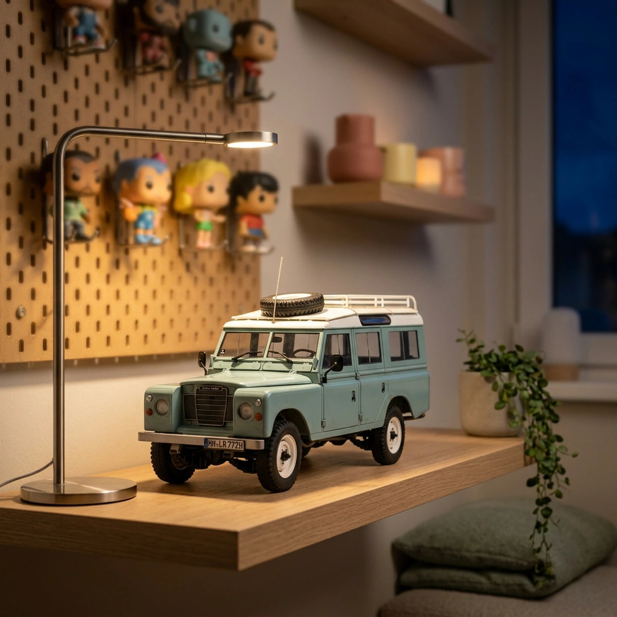 Maquette Land Rover Series III (105 pièces)