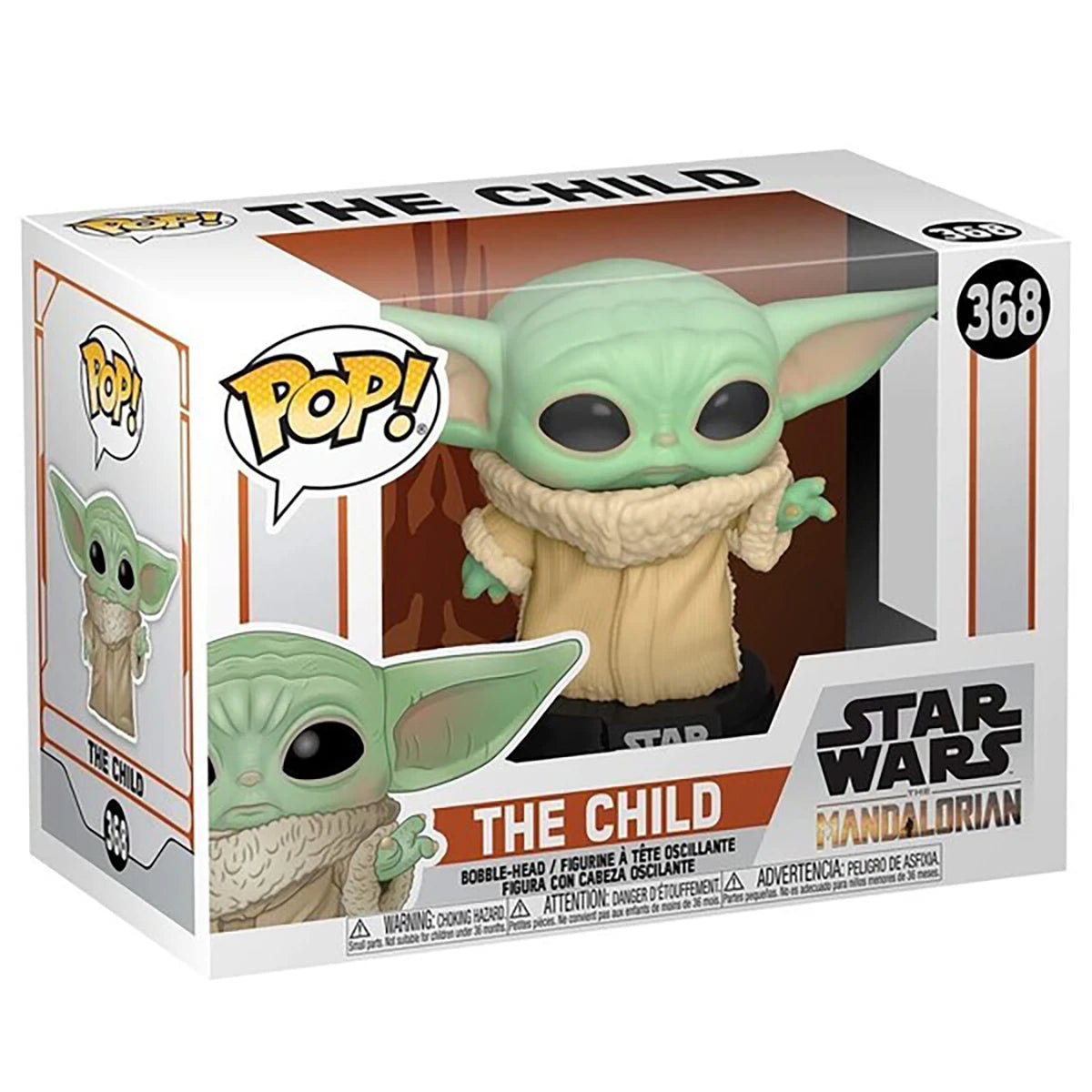 Figurine Grogu (The Child) - Star Wars The Mandalorian - Funko Pop! n°368