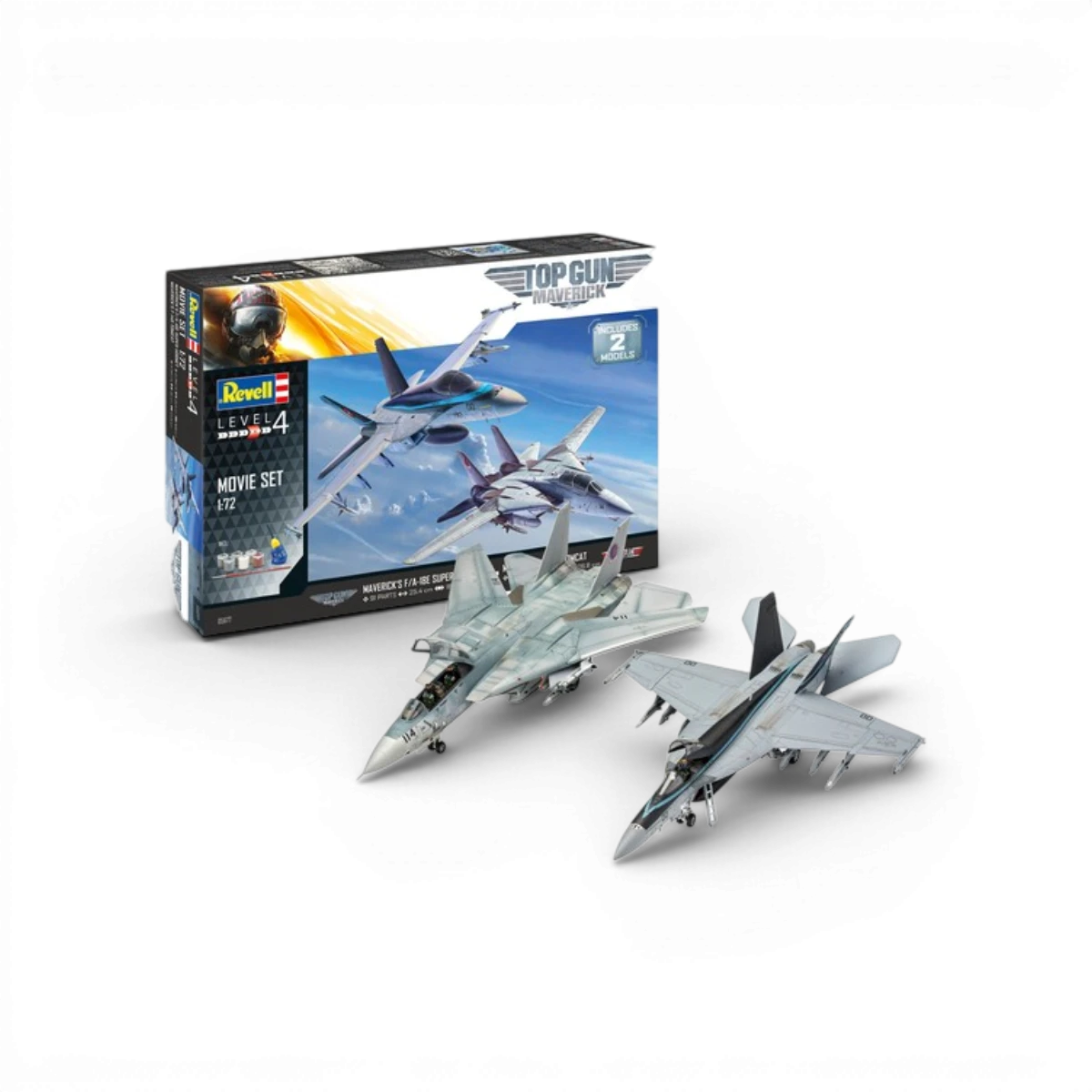 Maquette Top Gun 1:72 – F-14 & F/A-18