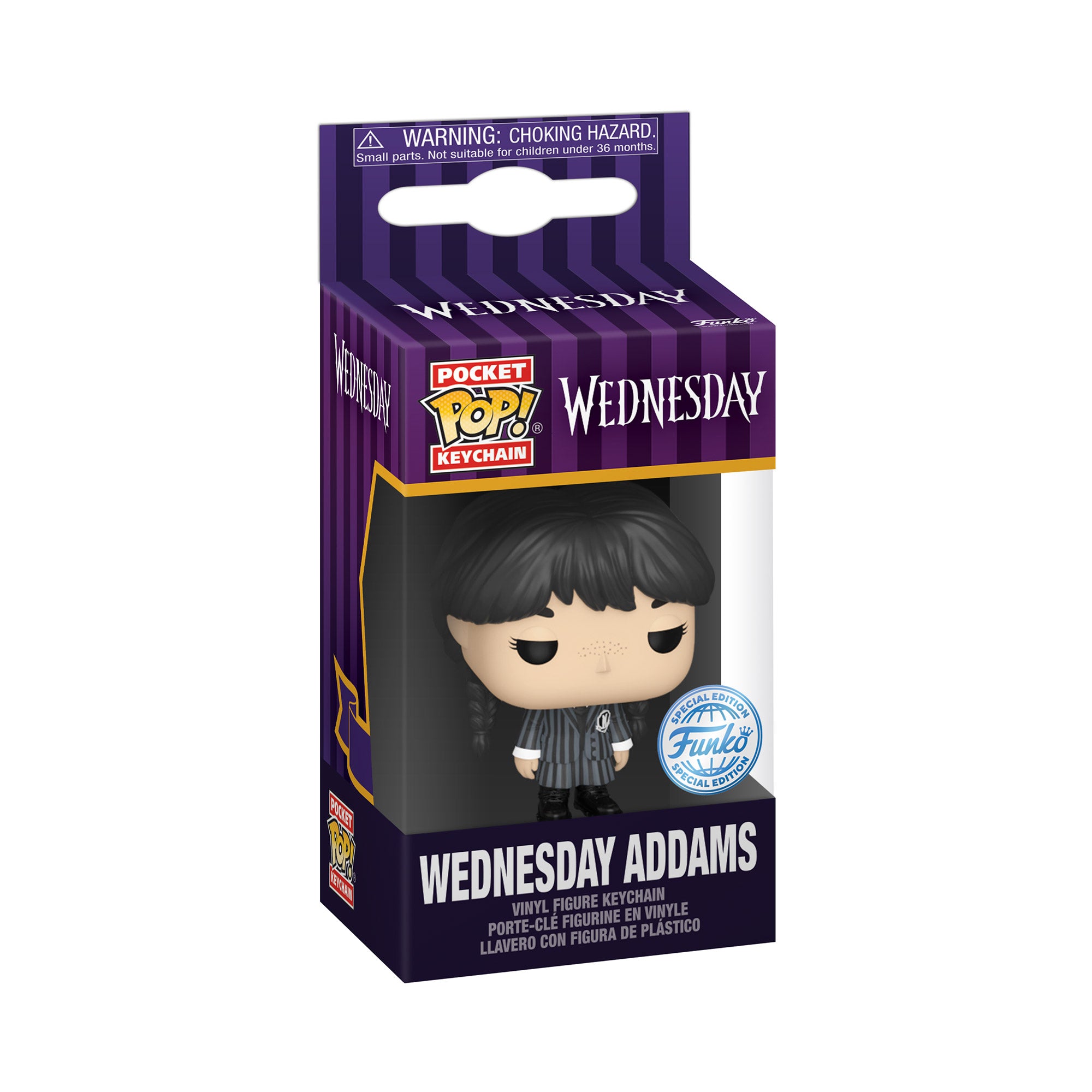 Porte-clés Pocket POP! Mercredi - Mercredi Addams