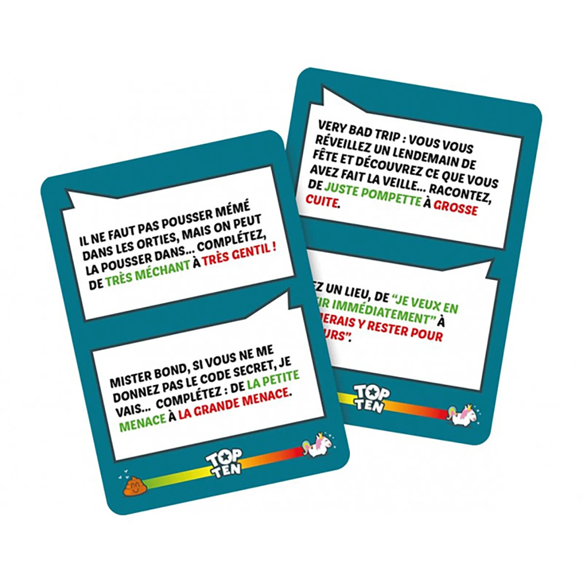 Top Ten – Jeu coopératif expression et créativité