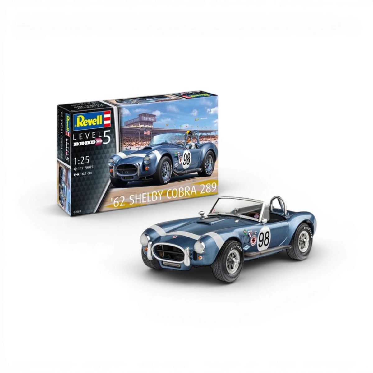 Maquette Shelby Cobra (119 pièces)