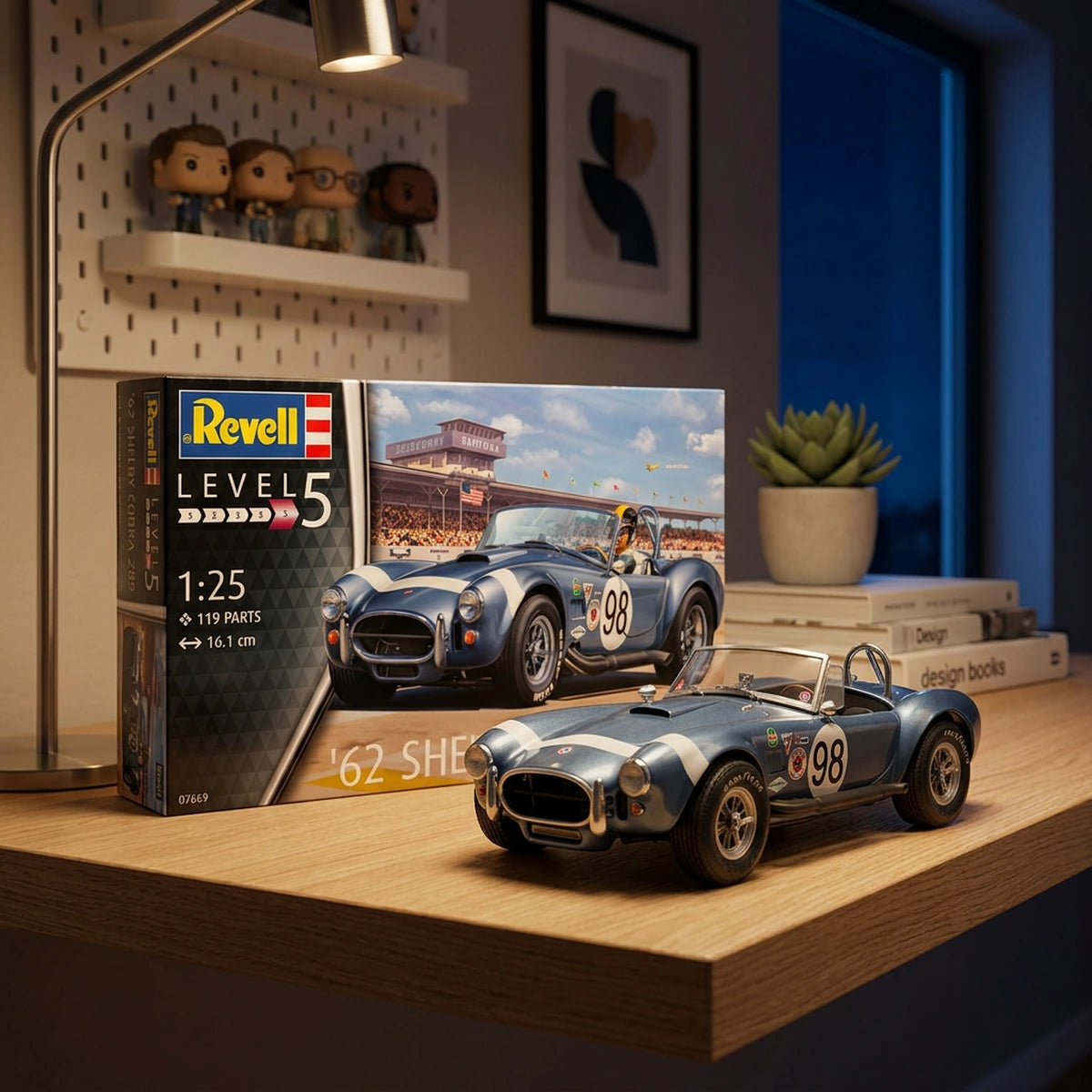Maquette Shelby Cobra (119 pièces)