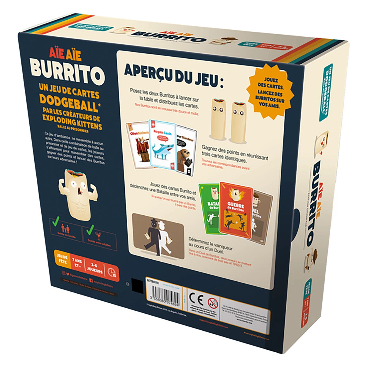 Aïe Aïe Burrito – Jeu d’ambiance fun et action