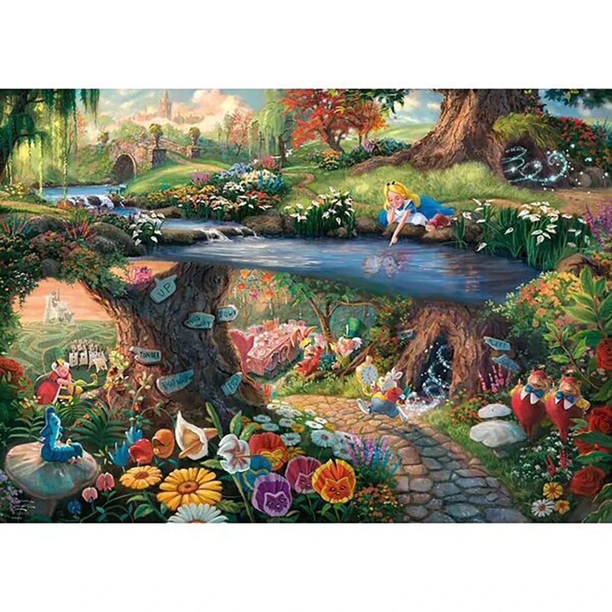 Puzzle Alice au Pays des Merveilles 1000 pièces – Disney
