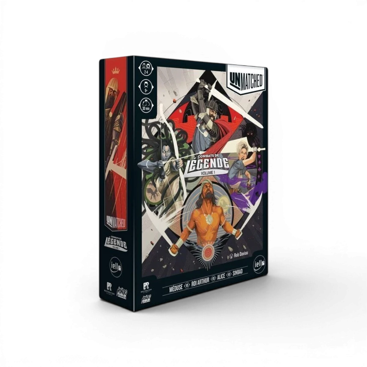 Unmatched Combat de Légendes – Jeu d’affrontement stratégie