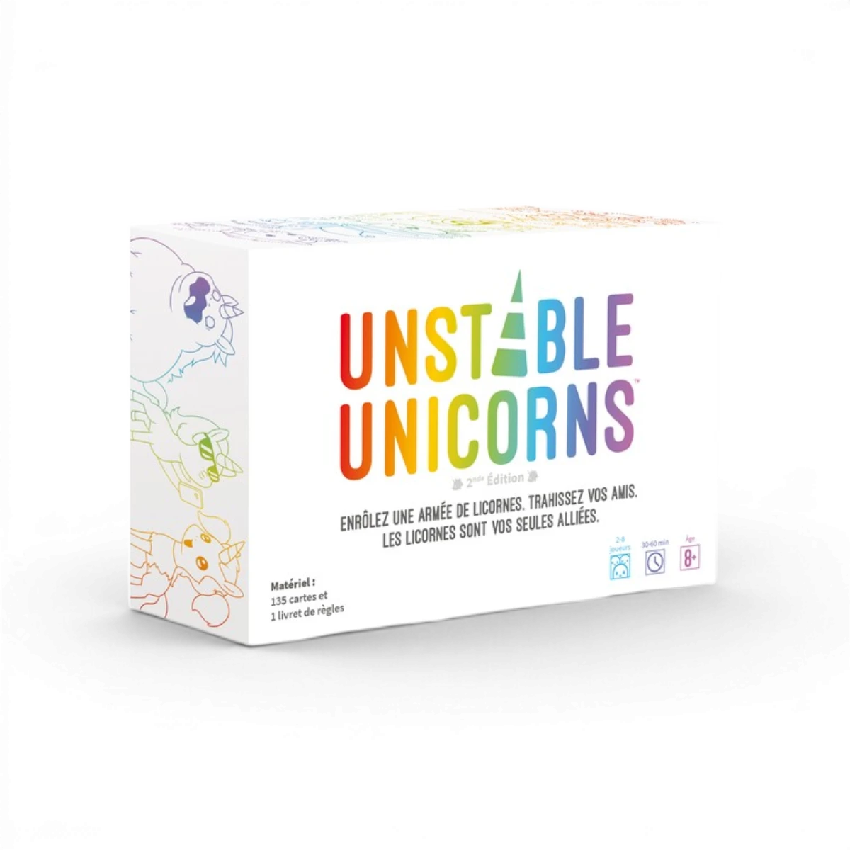 Unstable Unicorns – Jeu de cartes stratégie et chaos