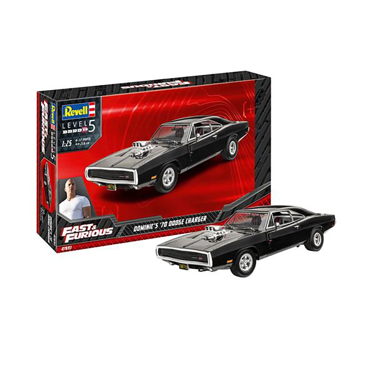Maquette Dodge Charger (1/25 – Fast & Furious)