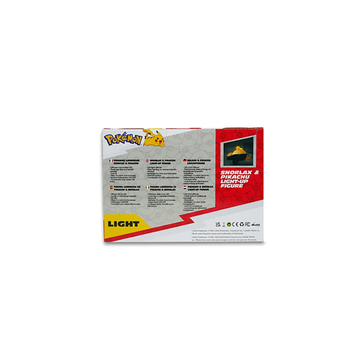 Lampe LED Ronflex & Pikachu – Pokémon