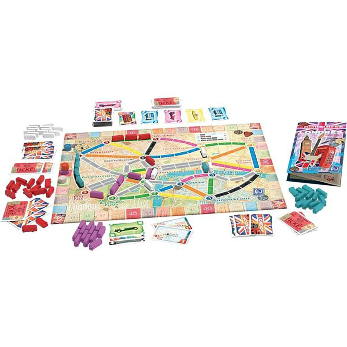 Aventuriers du Rail Londres – Jeu de stratégie parcours et fun