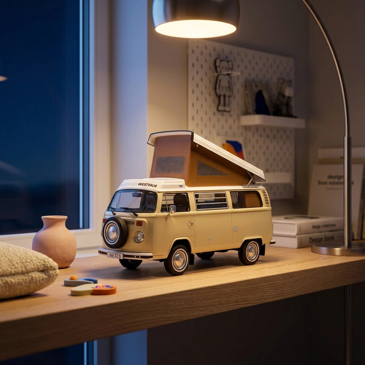 Maquette Volkswagen T2 Camper (112 pièces)
