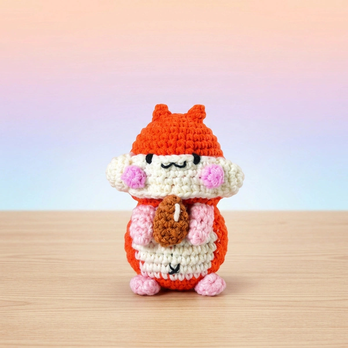 Taku le Renard – Kit DIY crochet amigurumi