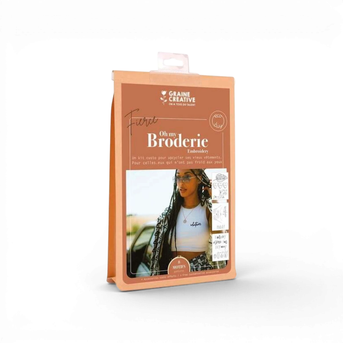 Fierté – Kit DIY broderie sur vêtement