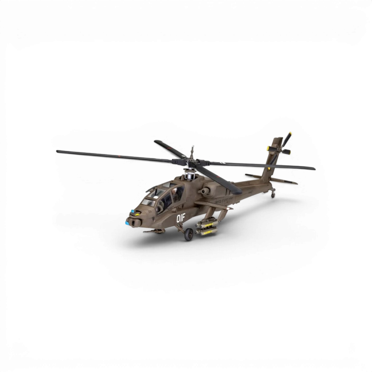 Maquette AH64 Apache (79 pièces)