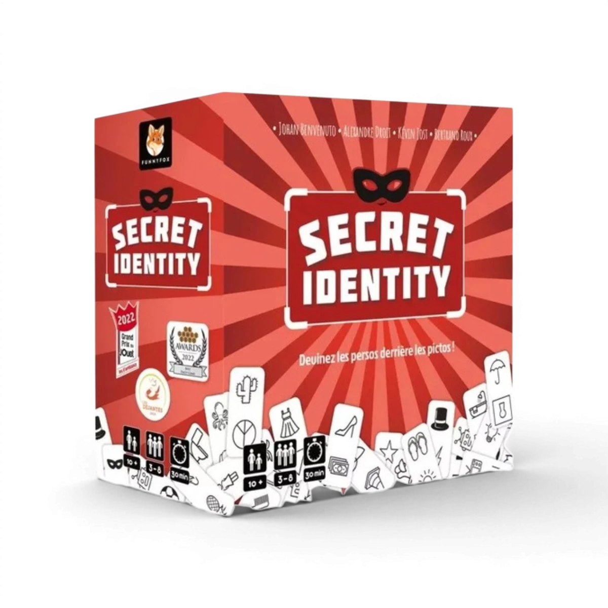 Secret Identity – Jeu d’ambiance déduction et communication