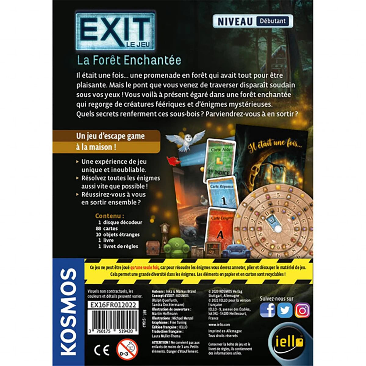Exit La Forêt Enchantée – Jeu d’enquête suspense et escape game
